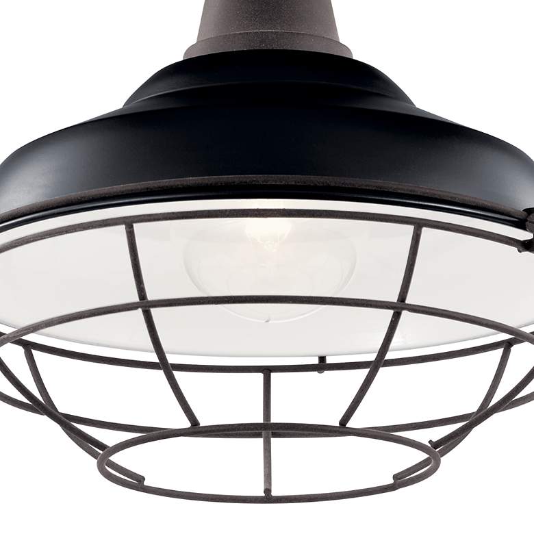 Image 7 Pier Outdoor 12 1/2" Wide Hanging Light Black more views
