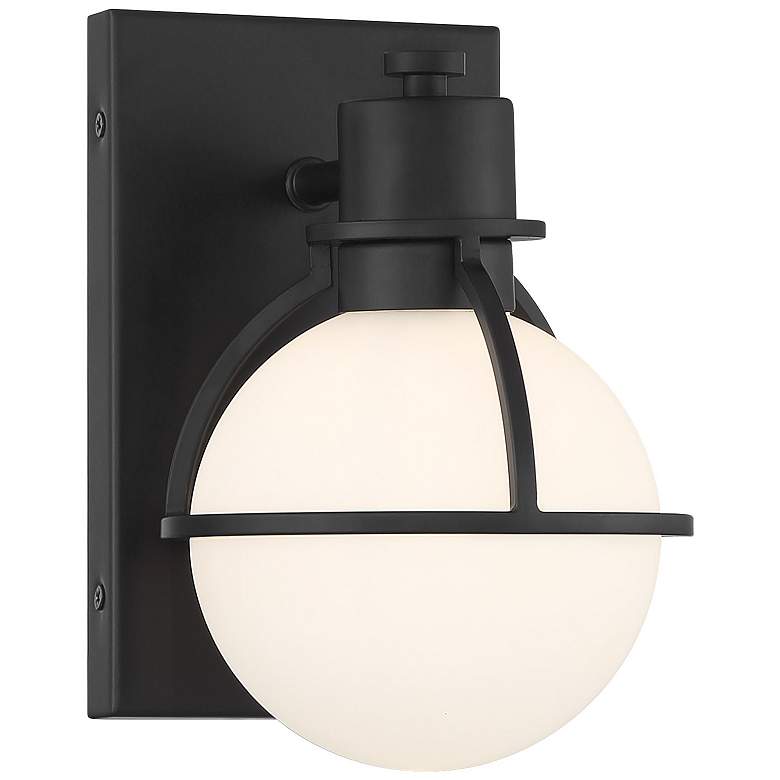 Image 1 Pierce 1-Light Wall Sconce in Matte Black