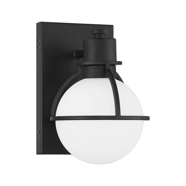 Image 2 Pierce 1-Light Wall Sconce in Matte Black more views