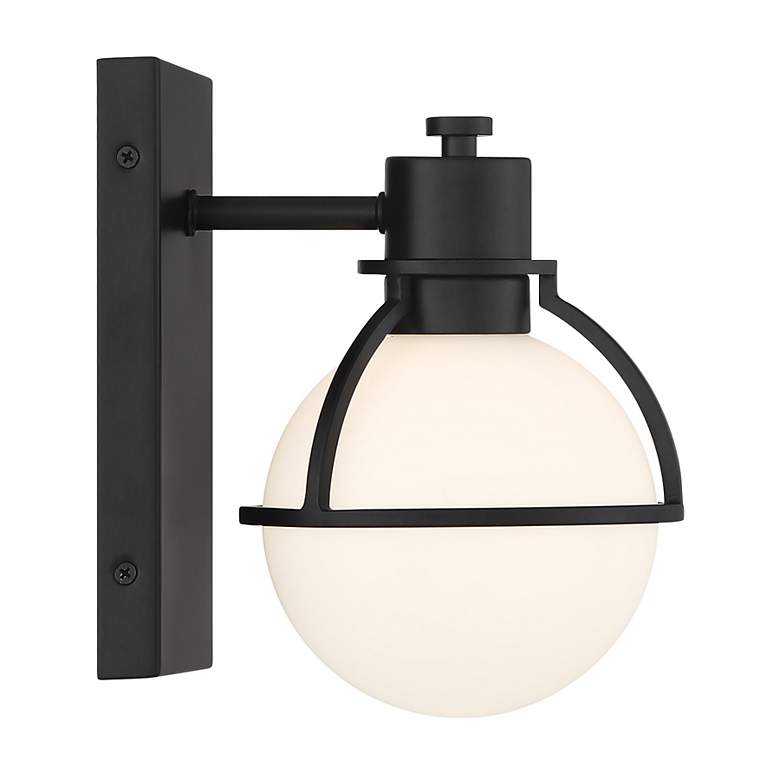 Image 5 Pierce 1-Light Wall Sconce in Matte Black more views