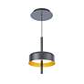 3_Pierce 10.13"H x 7"W 1-Light Mini Pendant in Black more views
