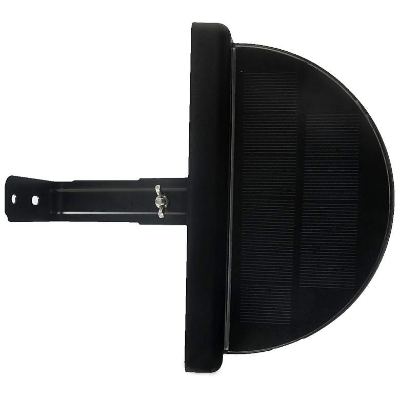 Image 6 Pierce 11 inch High Black LED Solar Outdoor Wall Light more views