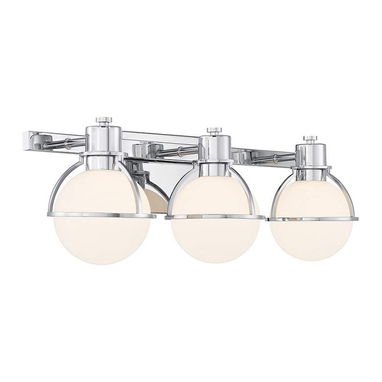 Image 4 Pierce 3-Light Bathroom Vanity Light in Chrome more views