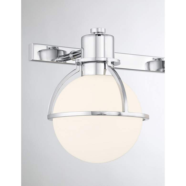 Image 6 Pierce 3-Light Bathroom Vanity Light in Chrome more views