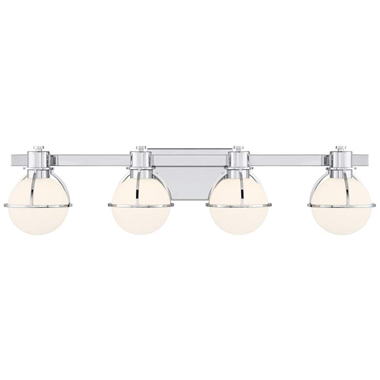 Image 1 Pierce 4-Light Bathroom Vanity Light in Chrome