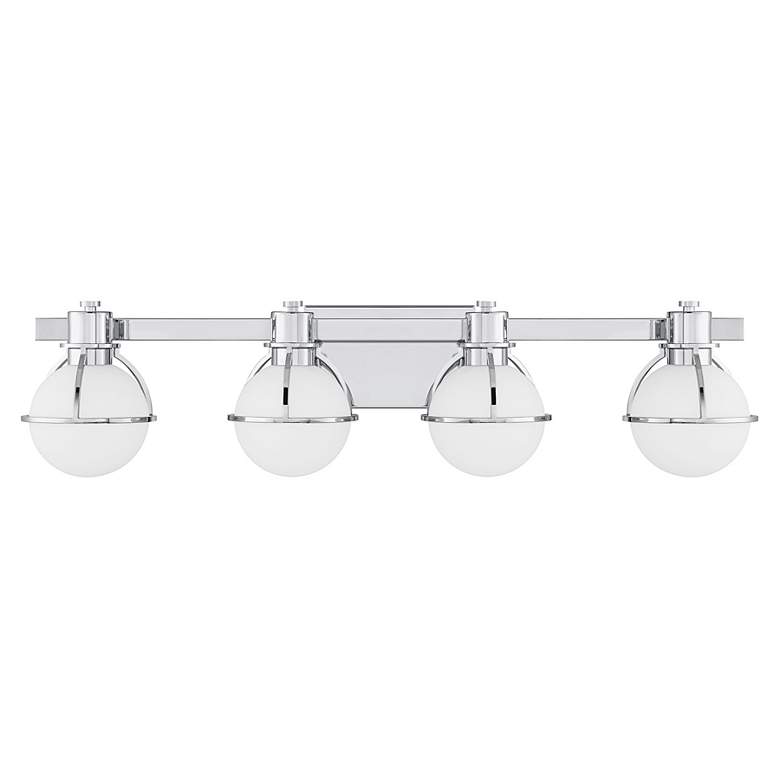 Image 2 Pierce 4-Light Bathroom Vanity Light in Chrome more views