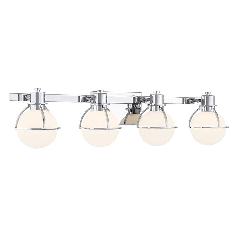 Image 3 Pierce 4-Light Bathroom Vanity Light in Chrome more views