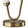 3_Pierce Antique Brass Metal 2-Light LED Accent Table Lamp more views