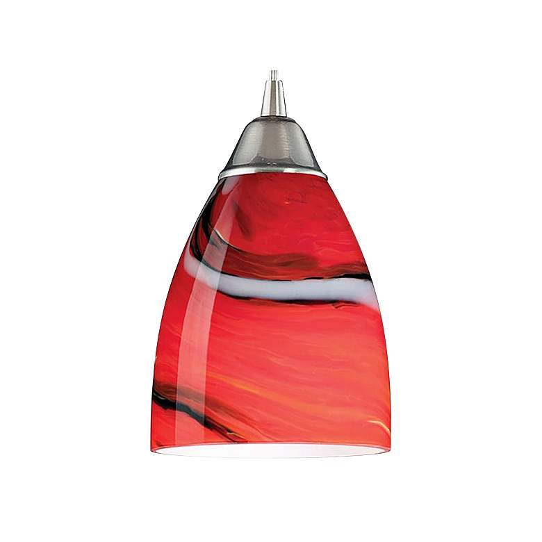 Image 2 Pierra 5" Wide Candy Color Mini-Pendant Light more views