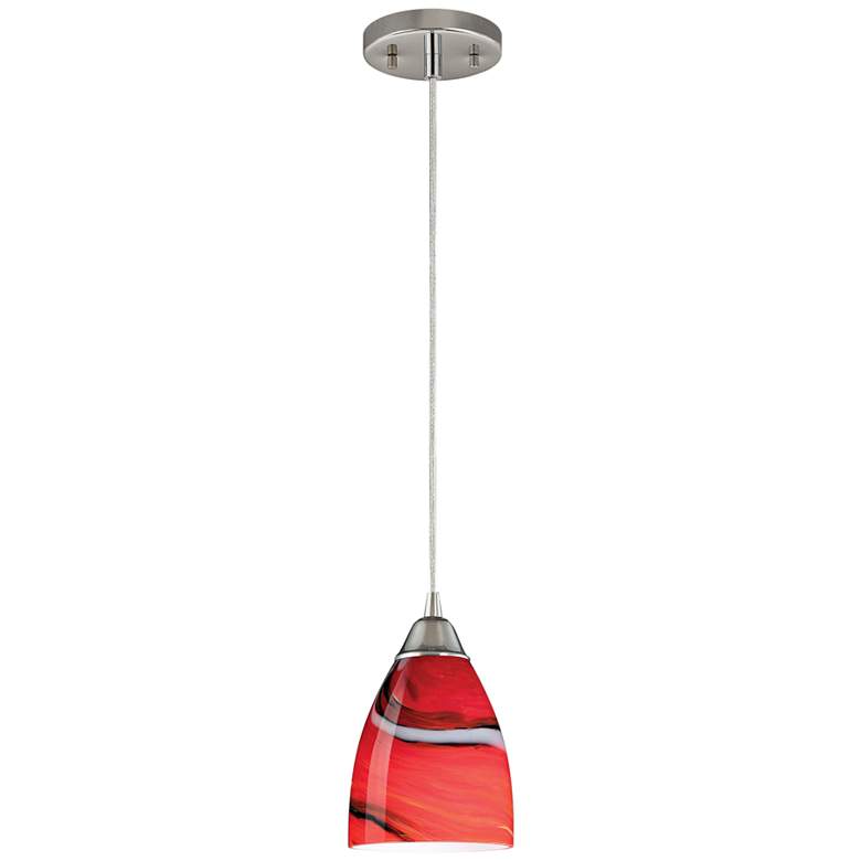 Image 4 Pierra 5" Wide Candy Color Mini-Pendant Light more views