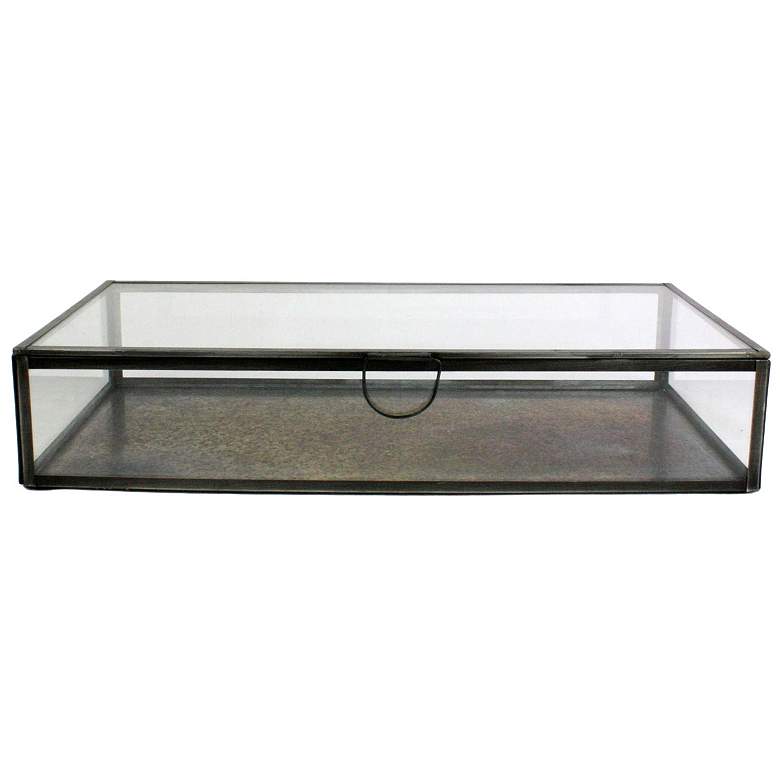 Image 1 Pierre Rectangle Clear Glass Case