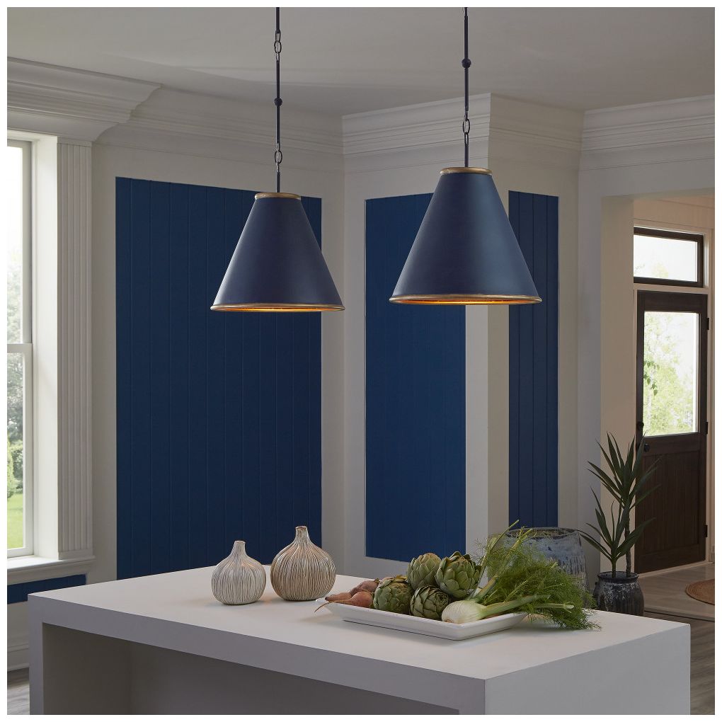 Image 7 Pierrepont Small Blue Pendant more views