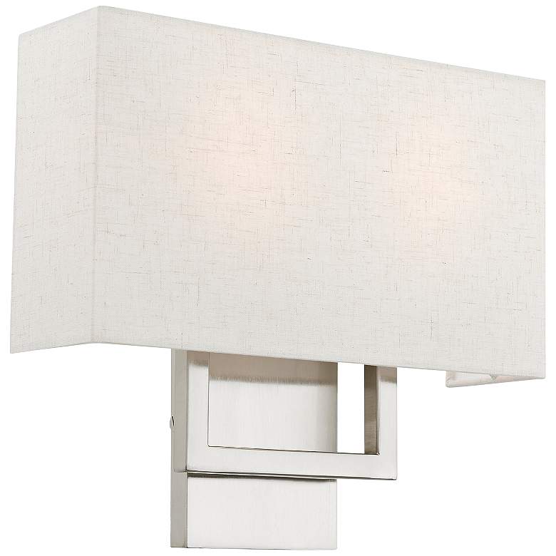 Image 3 Pierson 11 3/4" High Brushed Nickel ADA Wall Sconce