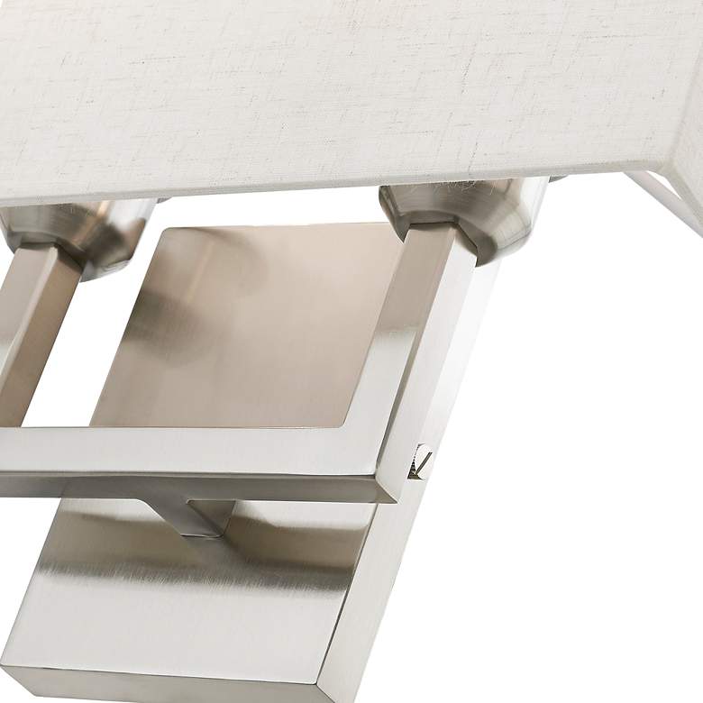 Image 5 Pierson 11 3/4" High Brushed Nickel ADA Wall Sconce more views