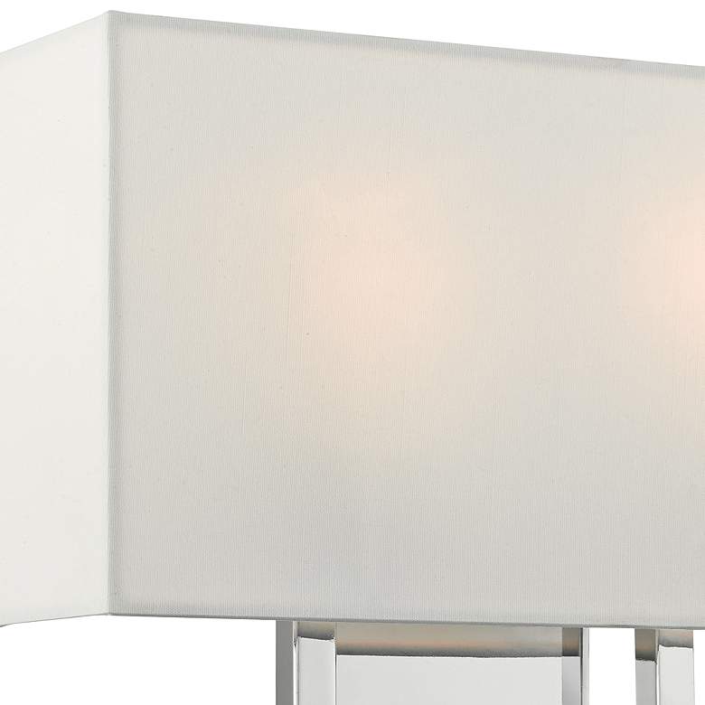 Image 4 Pierson 11 3/4" High Polished Chrome Wall Sconce more views