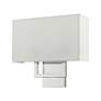 4_Pierson 11 3/4" High Polished Chrome Wall Sconce more views