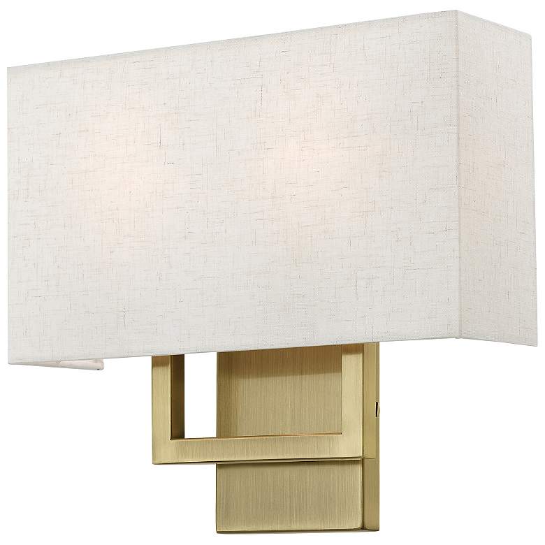 Image 1 Pierson 2 Light Antique Brass ADA Sconce