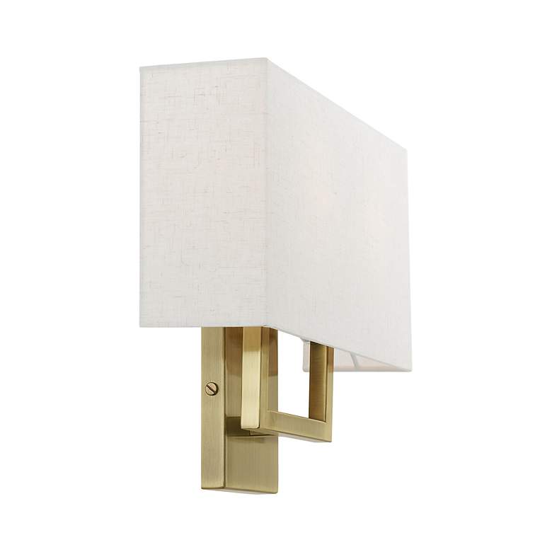 Image 6 Pierson 2 Light Antique Brass ADA Sconce more views