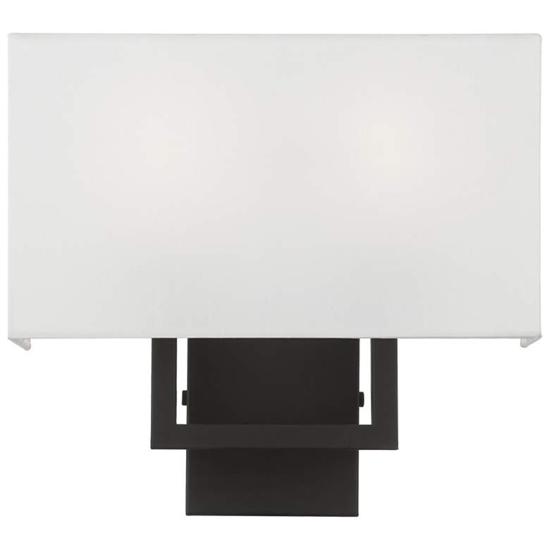 Image 1 Pierson 2 Light Black ADA Sconce