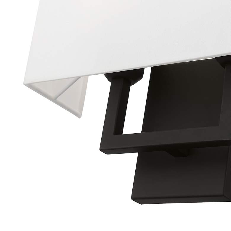 Image 7 Pierson 2 Light Black ADA Sconce more views