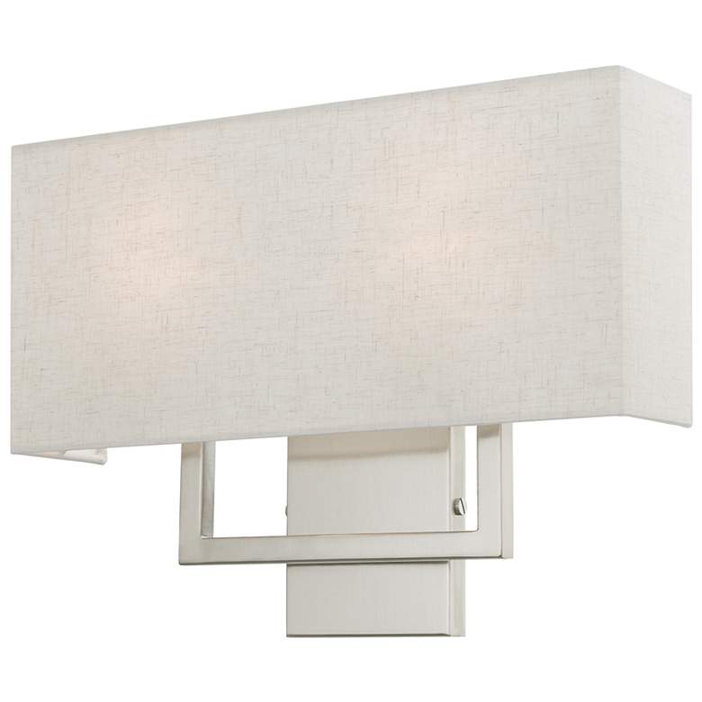 Image 1 Pierson 2 Light Brushed Nickel ADA Sconce