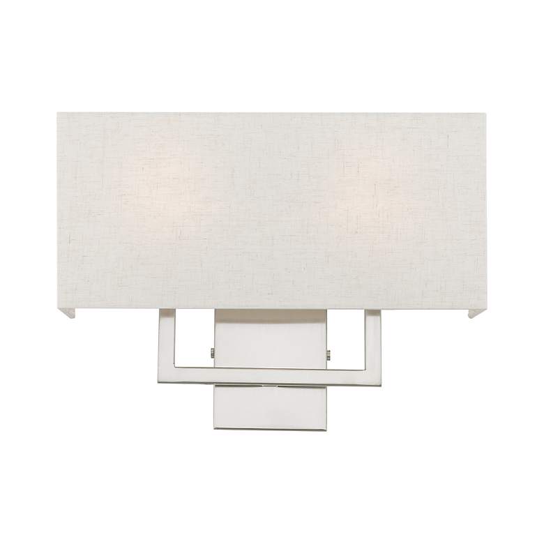 Image 3 Pierson 2 Light Brushed Nickel ADA Sconce more views