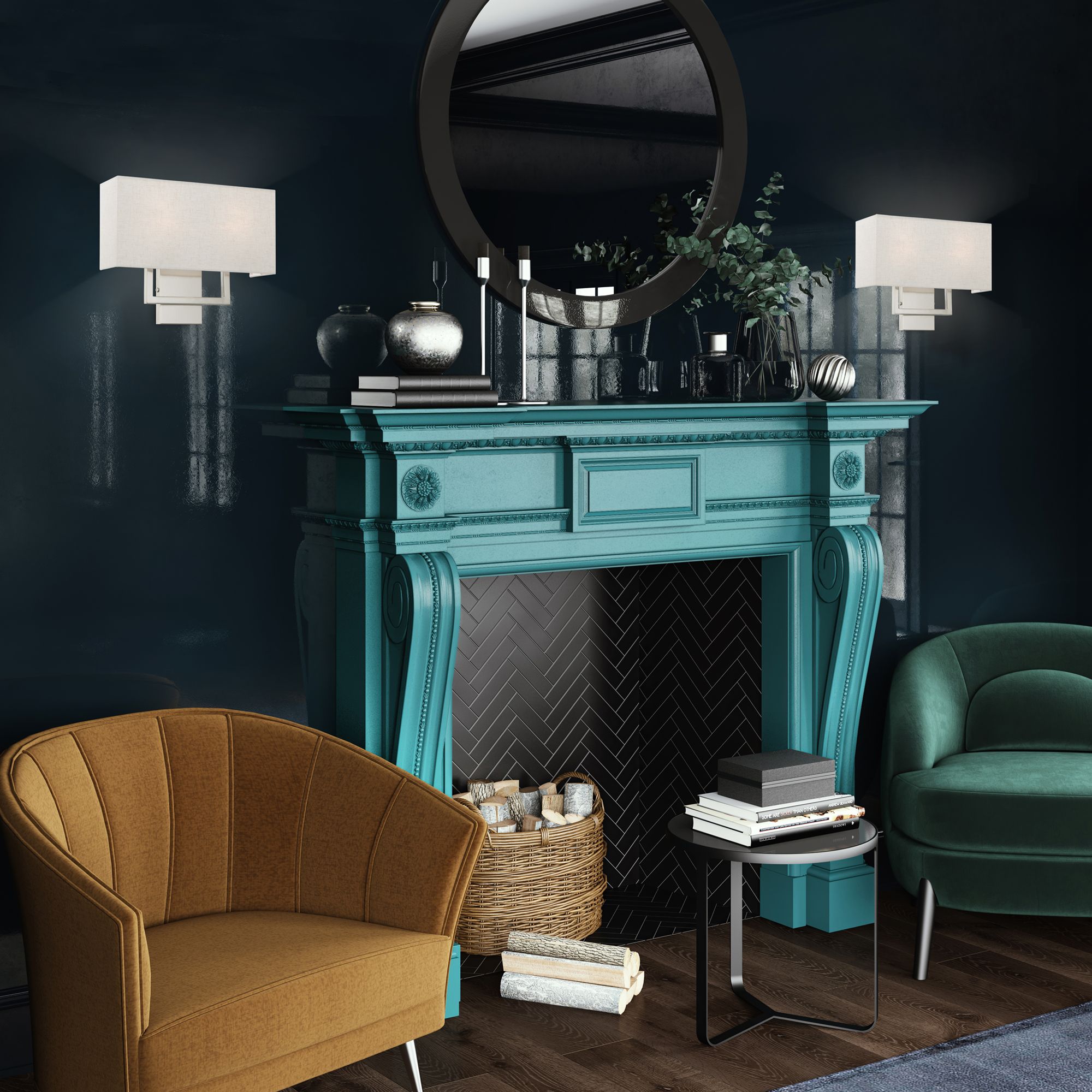 Pierson 2 Light Brushed Nickel ADA Sconce