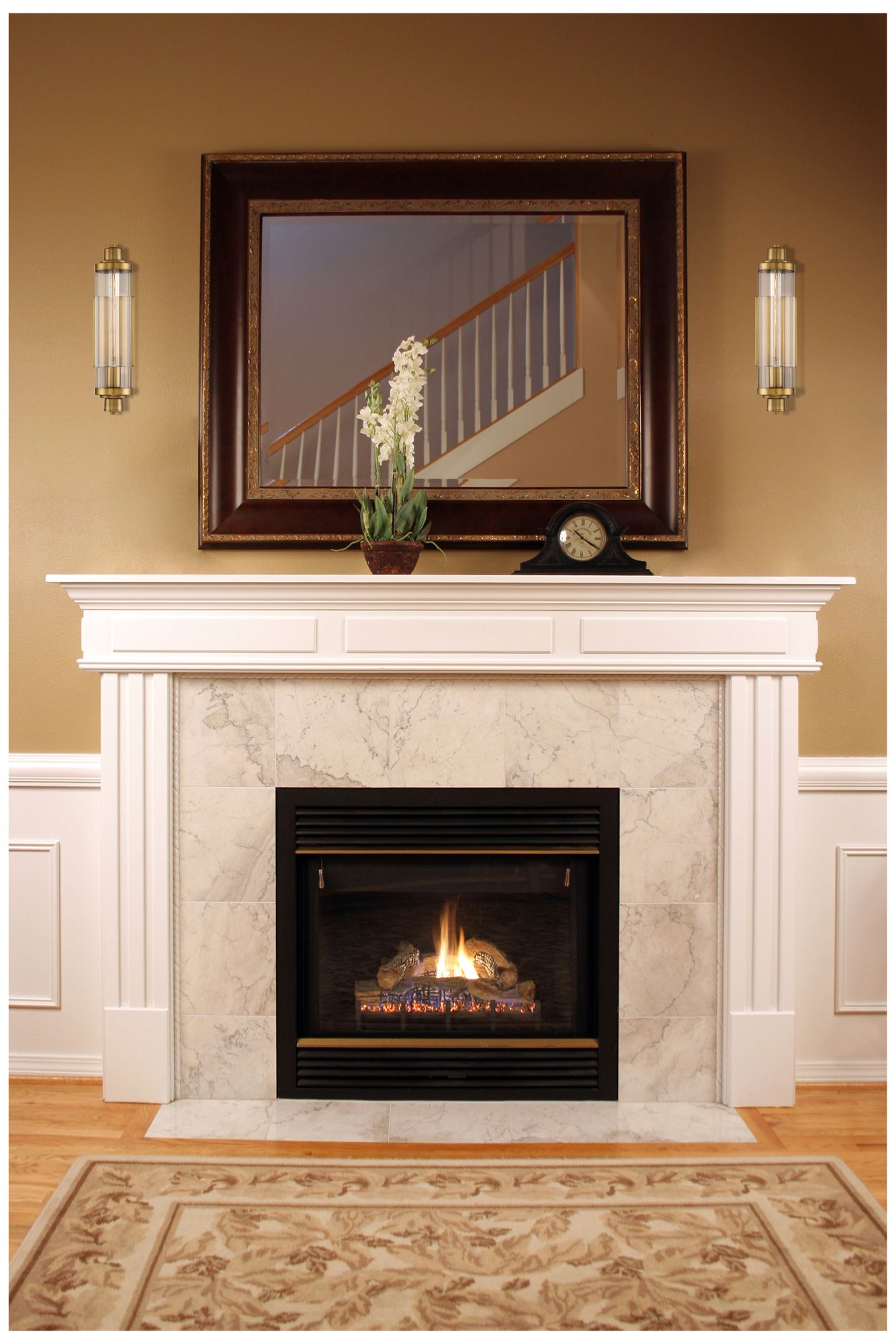 Image 6 Pike 1-Light Wall Sconce in Warm Brass more views