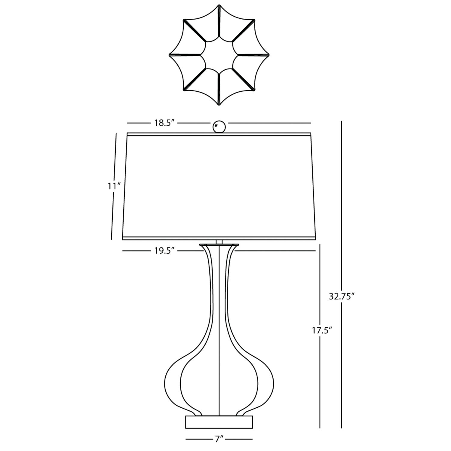 Image 3 Pike 32.75" High Sugar Plum Glazed Finish Lucite Accent Table Lamp more views