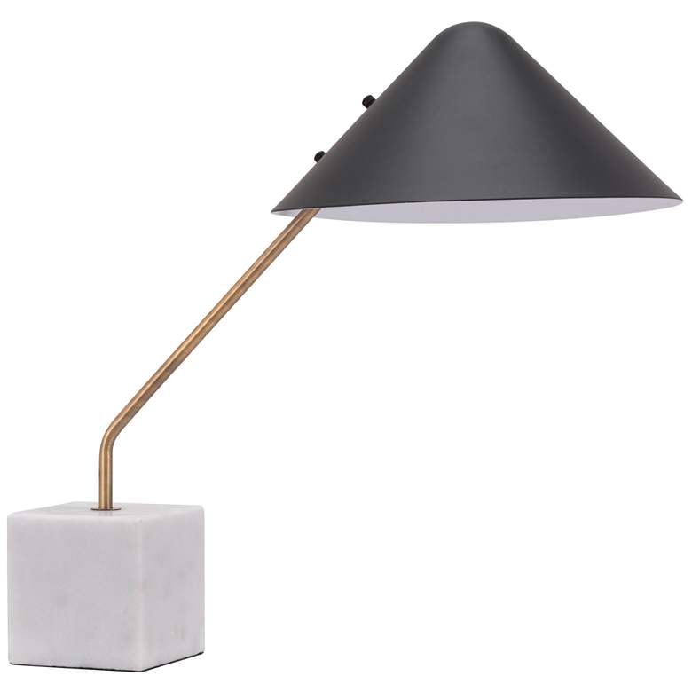 Image 1 Pike Table Lamp Black &amp; White