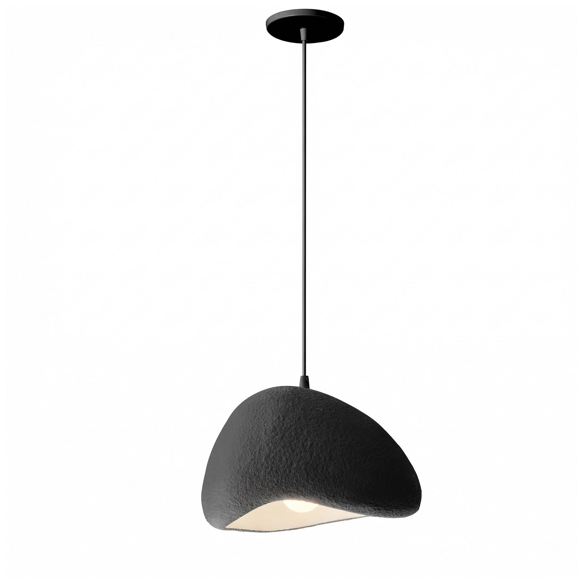 Image 3 Pilar 16" Wide Matte Black Pendant more views