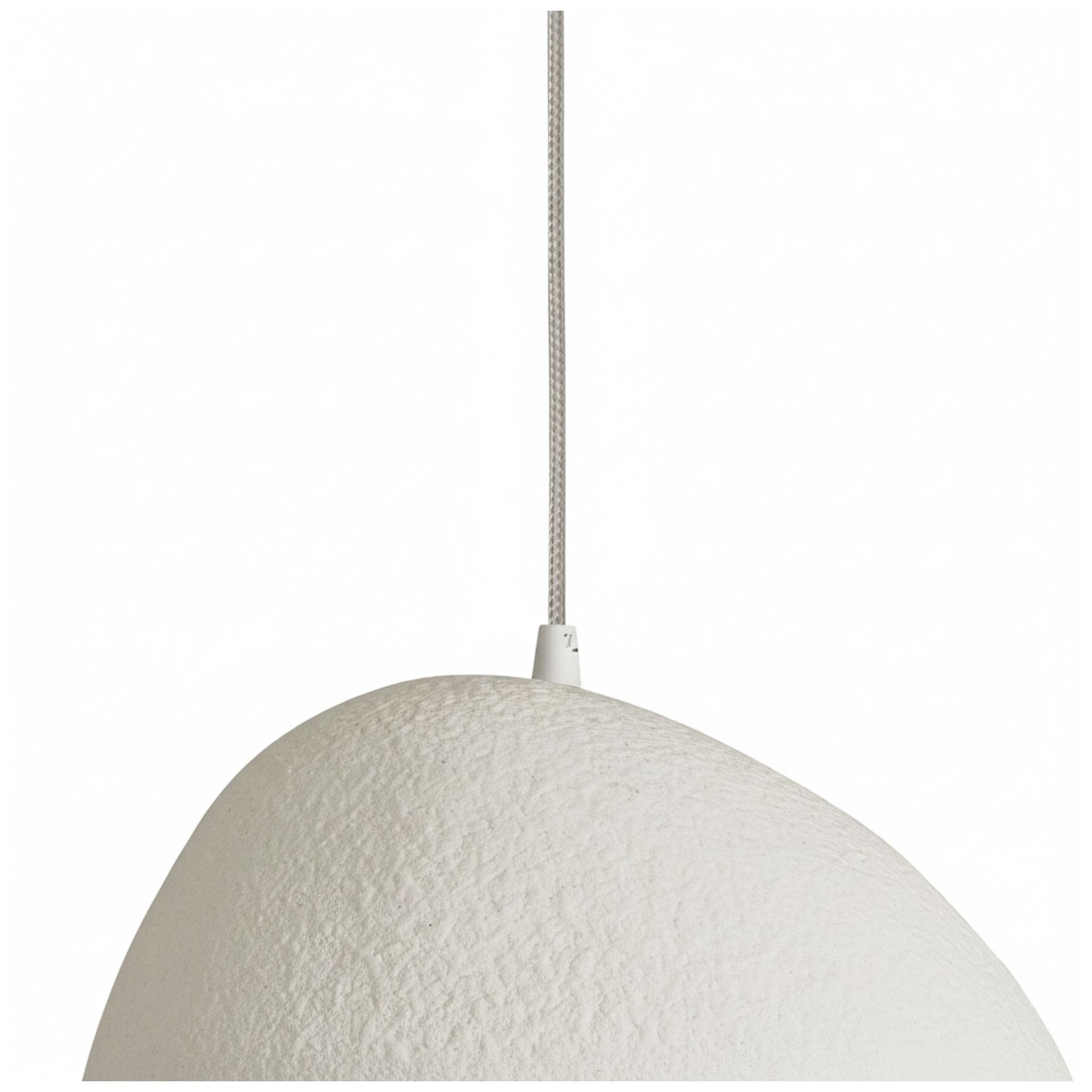 Image 3 Pilar 16" Wide Matte Linen Pendant more views