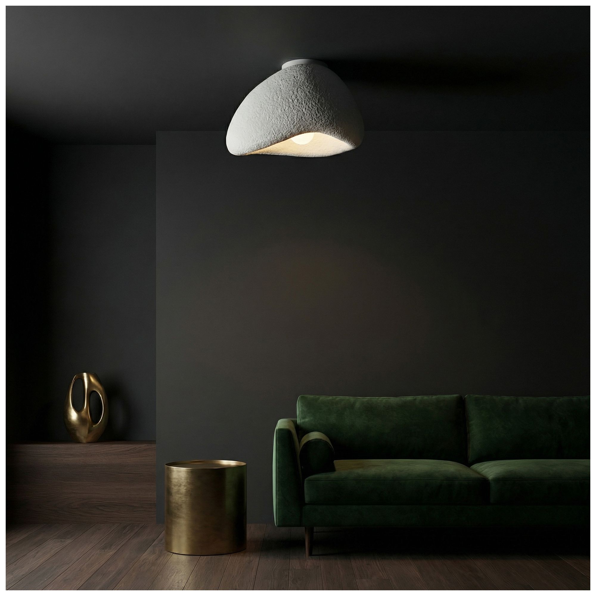 Image 6 Pilar 16" Wide Matte White Flush Mount more views