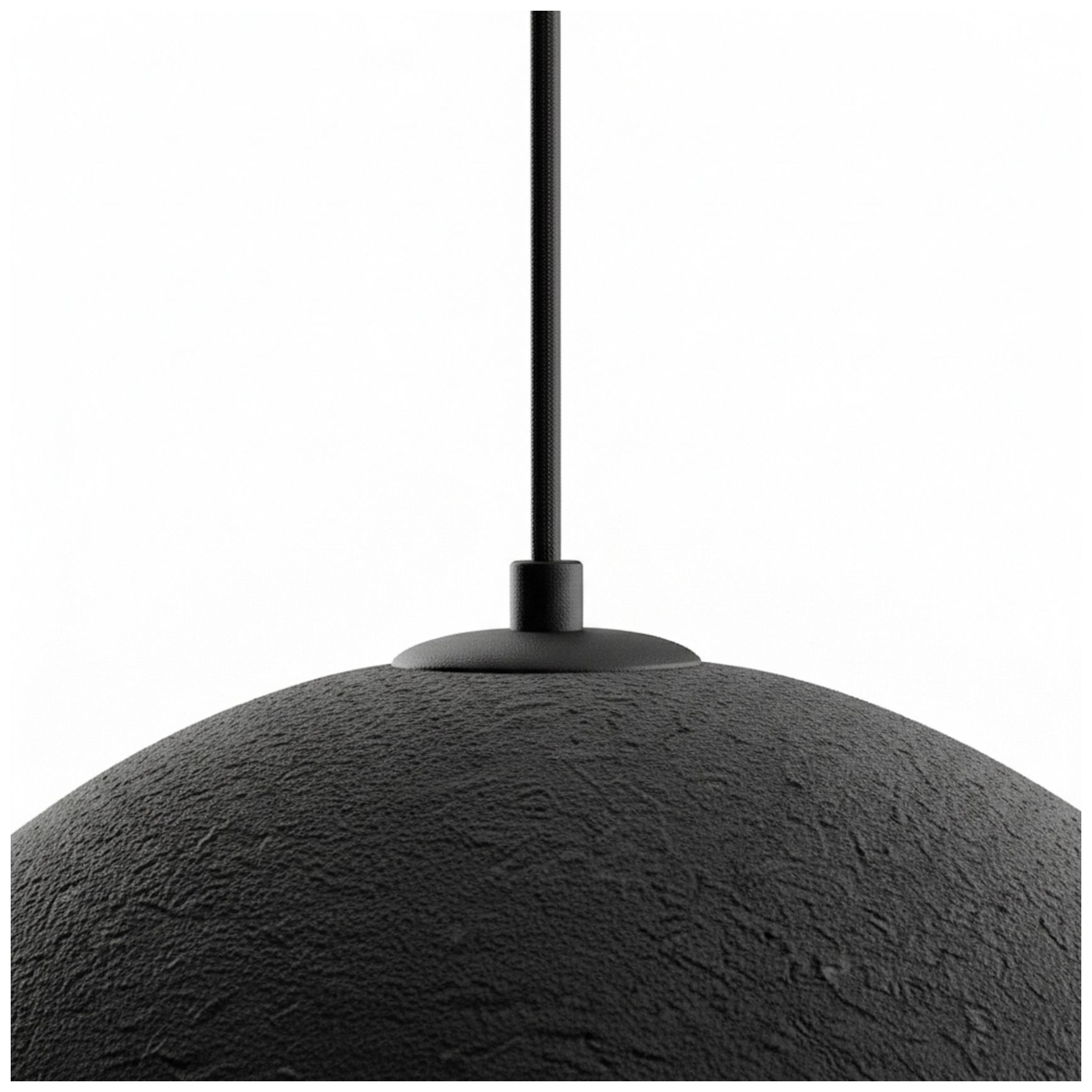 Image 5 Pilar 20" Wide Matte Black Pendant more views