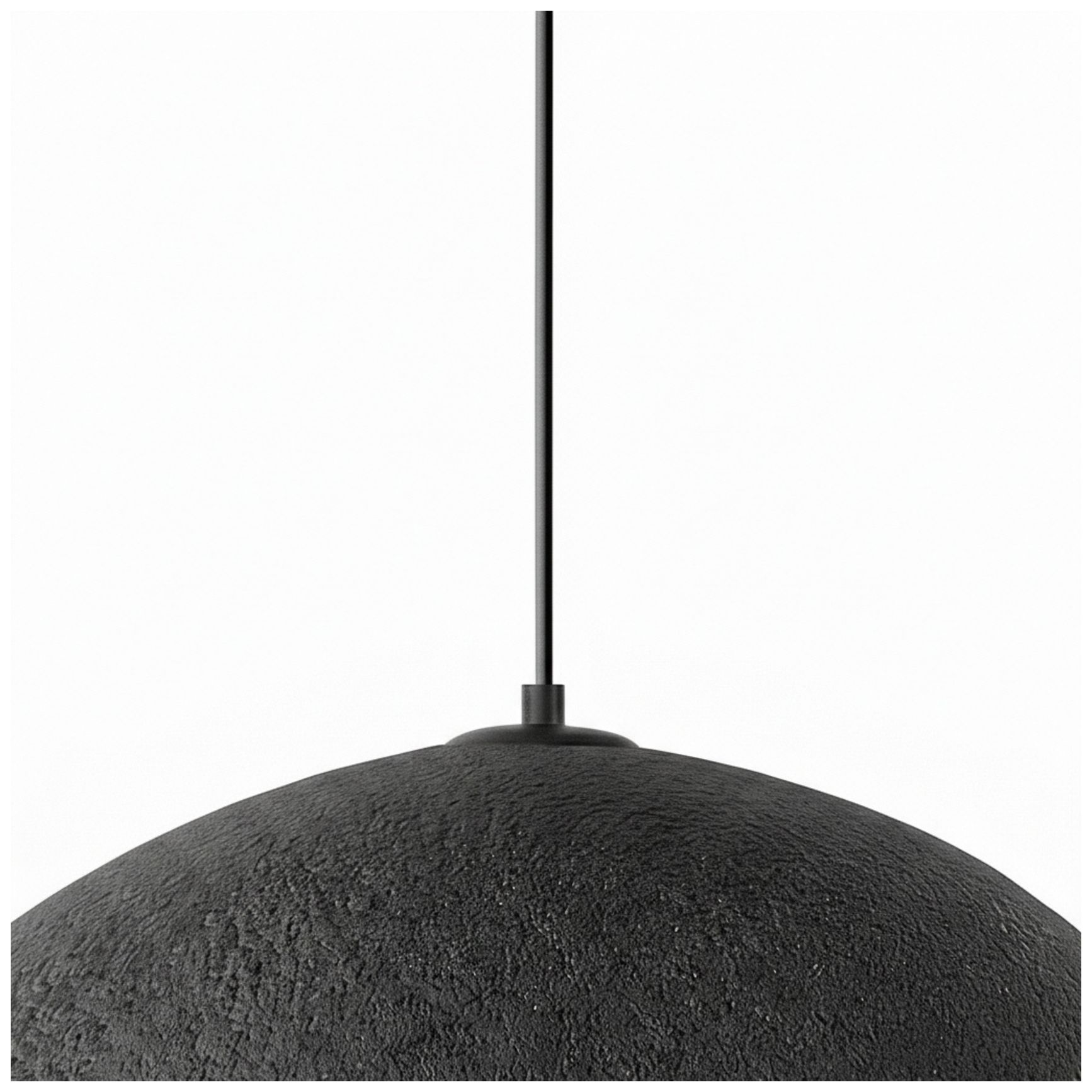 Image 5 Pilar 24" Wide Matte Black Pendant more views