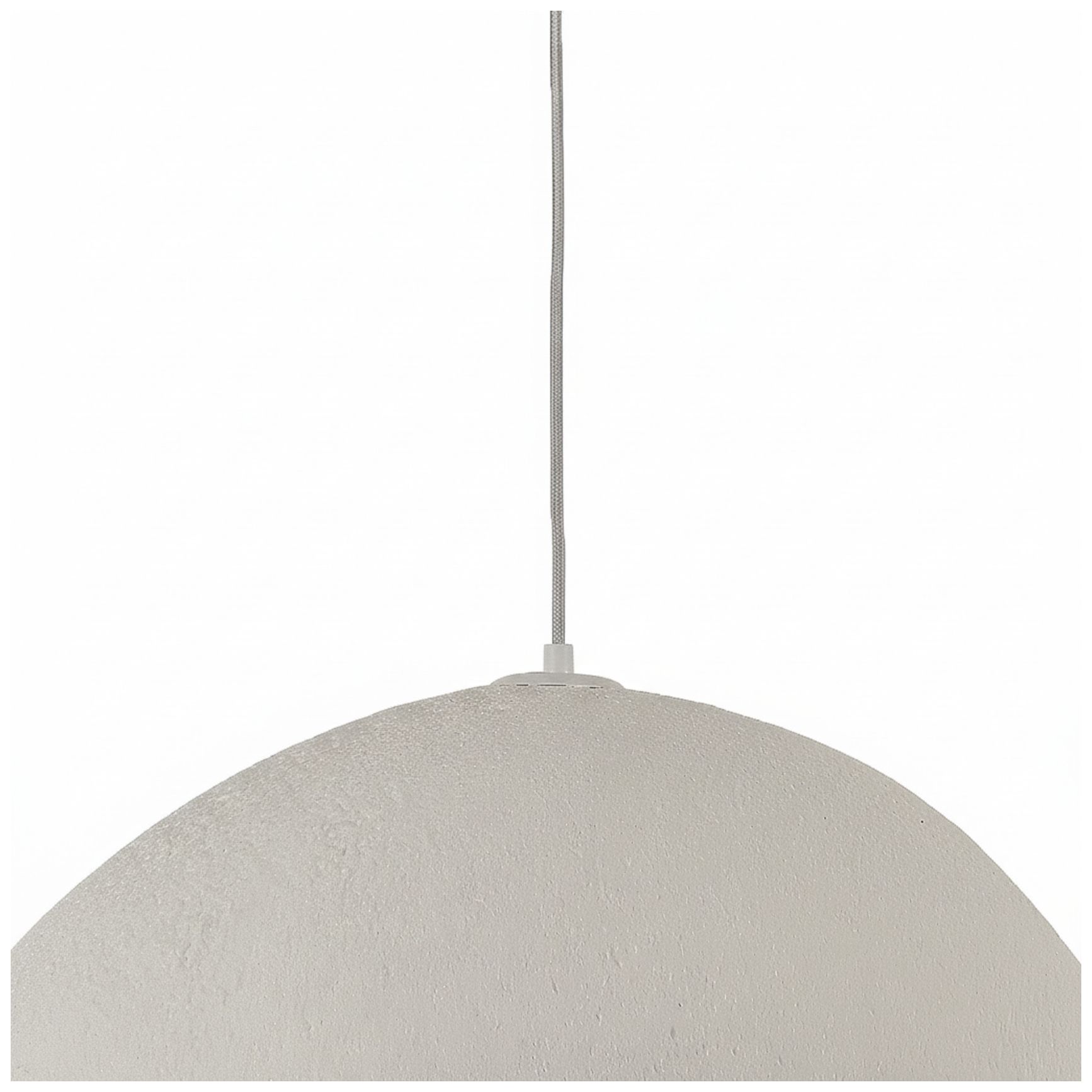 Image 4 Pilar 24" Wide Matte Linen Pendant more views