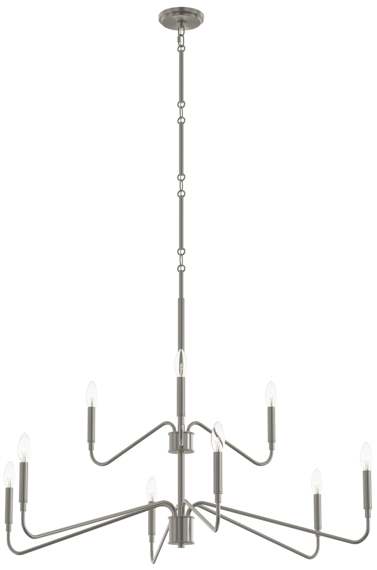 Pilar Two-Tier Nine-Light Chandelier