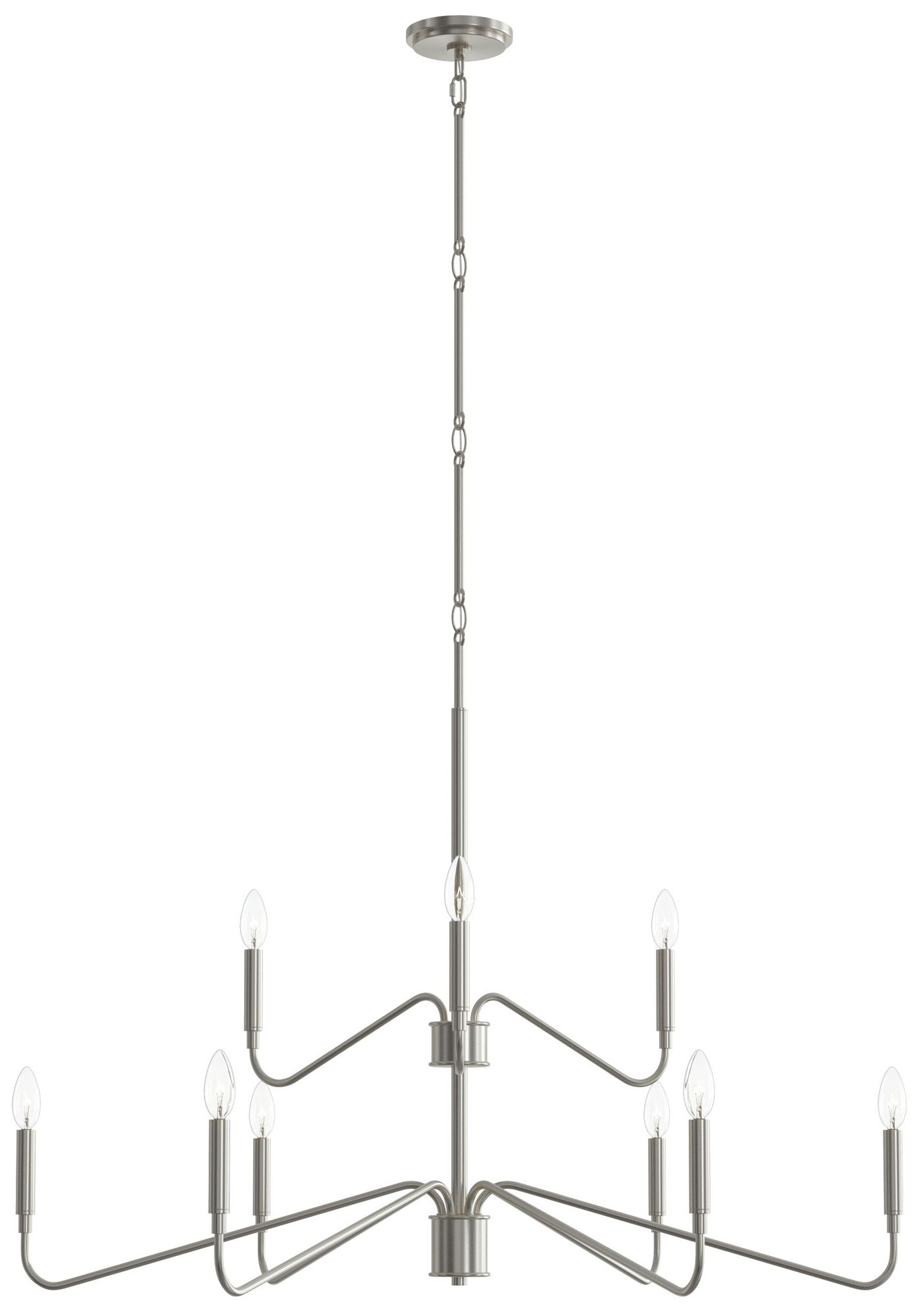Pilar Two-Tier Nine-Light Chandelier