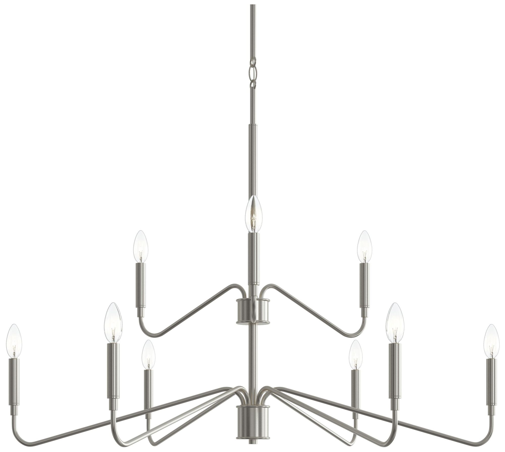 Pilar Two-Tier Nine-Light Chandelier