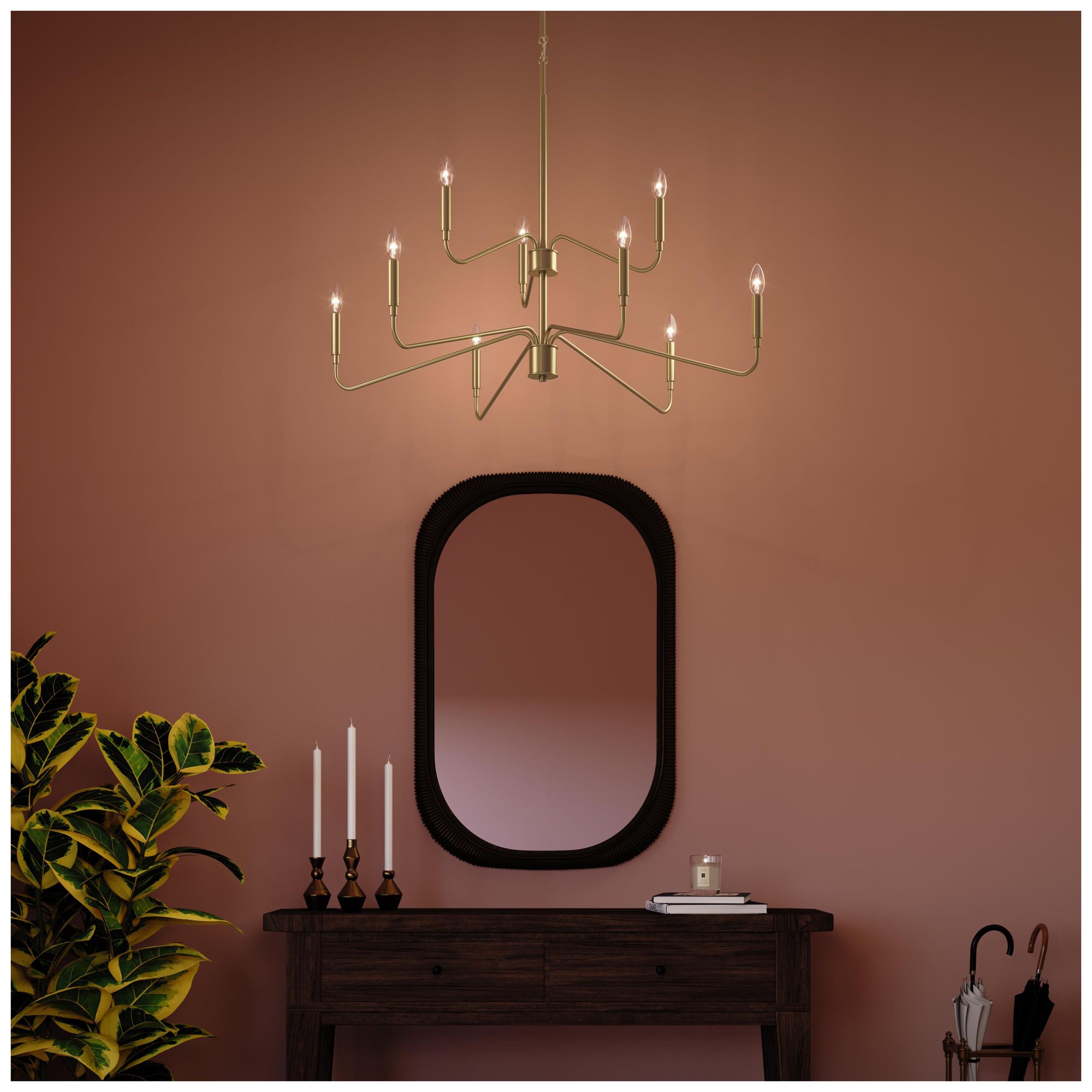 Image 5 Pilar Two-Tier Nine-Light  Chandelier more views