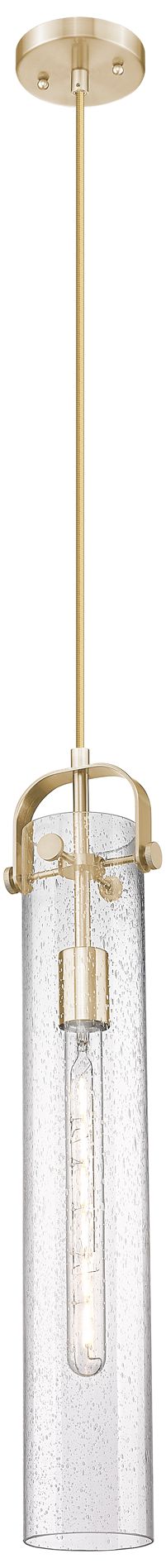 Pilaster - 1 Light - 4 inch Glass - Champagne Bronze - Sconce