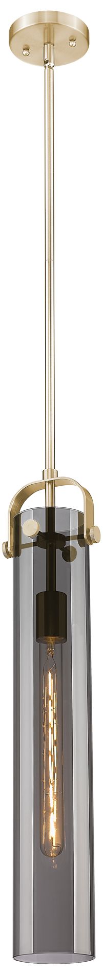 Pilaster - 1 Light - 4 inch Glass - Champagne Bronze - Sconce