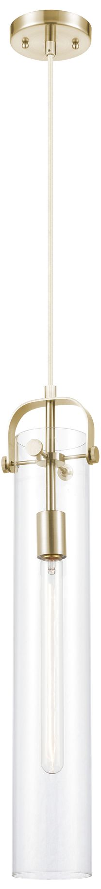 Pilaster - 1 Light - 4 inch Glass - Champagne Bronze - Sconce