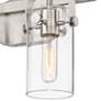 2_Pilaster 11" High Brushed Satin Nickel 2-Light Wall Sconce more views