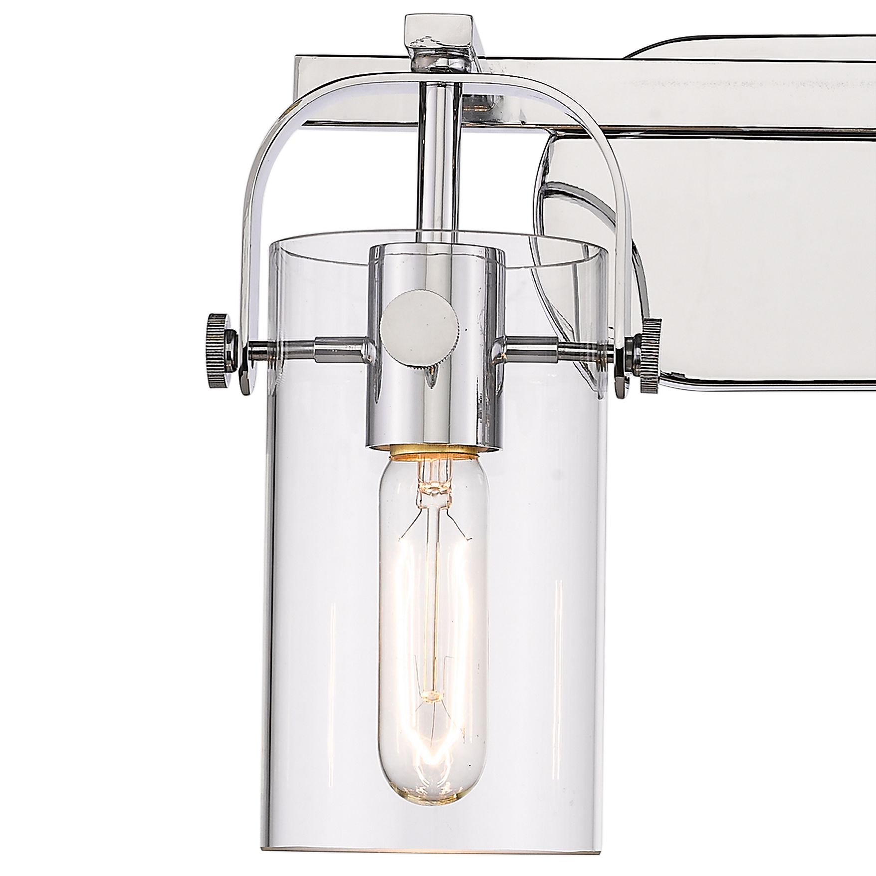 Image 2 Pilaster 11" High Polished Chrome 2-Light Wall Sconce more views