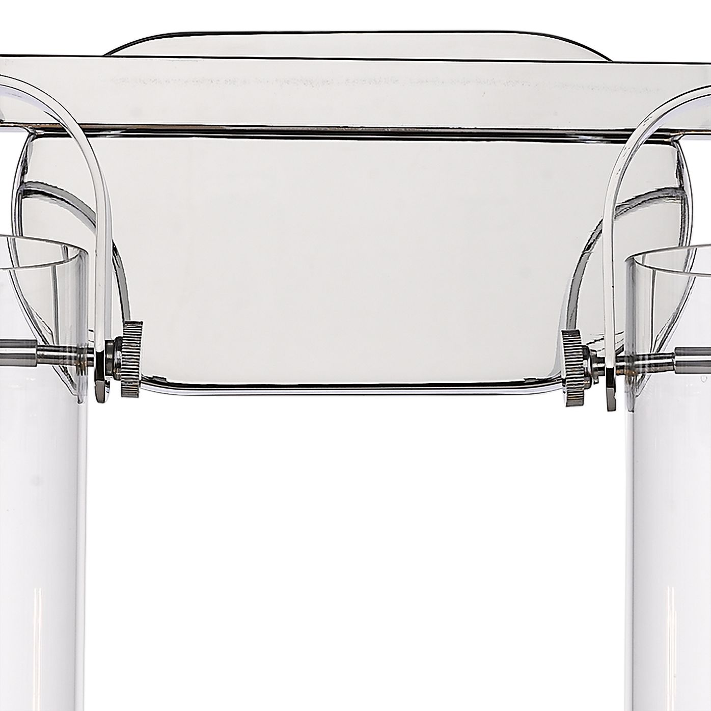 Image 3 Pilaster 11" High Polished Chrome 2-Light Wall Sconce more views