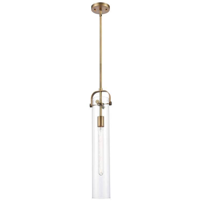 Image 1 Pilaster 1Lt Mini Pendant Brushed Brass