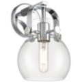 Innovations Lighting Pilaster II Sphere Chrome Collection