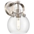 Innovations Lighting Pilaster II Sphere Silver Collection