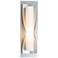 Pillar 1 Light Sconce - Vintage Platinum Finish - Opal Glass